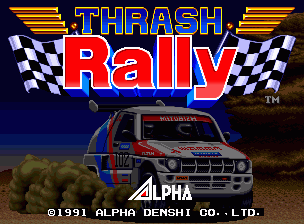 Thrash Rally screenshot 3 for Neo Geo